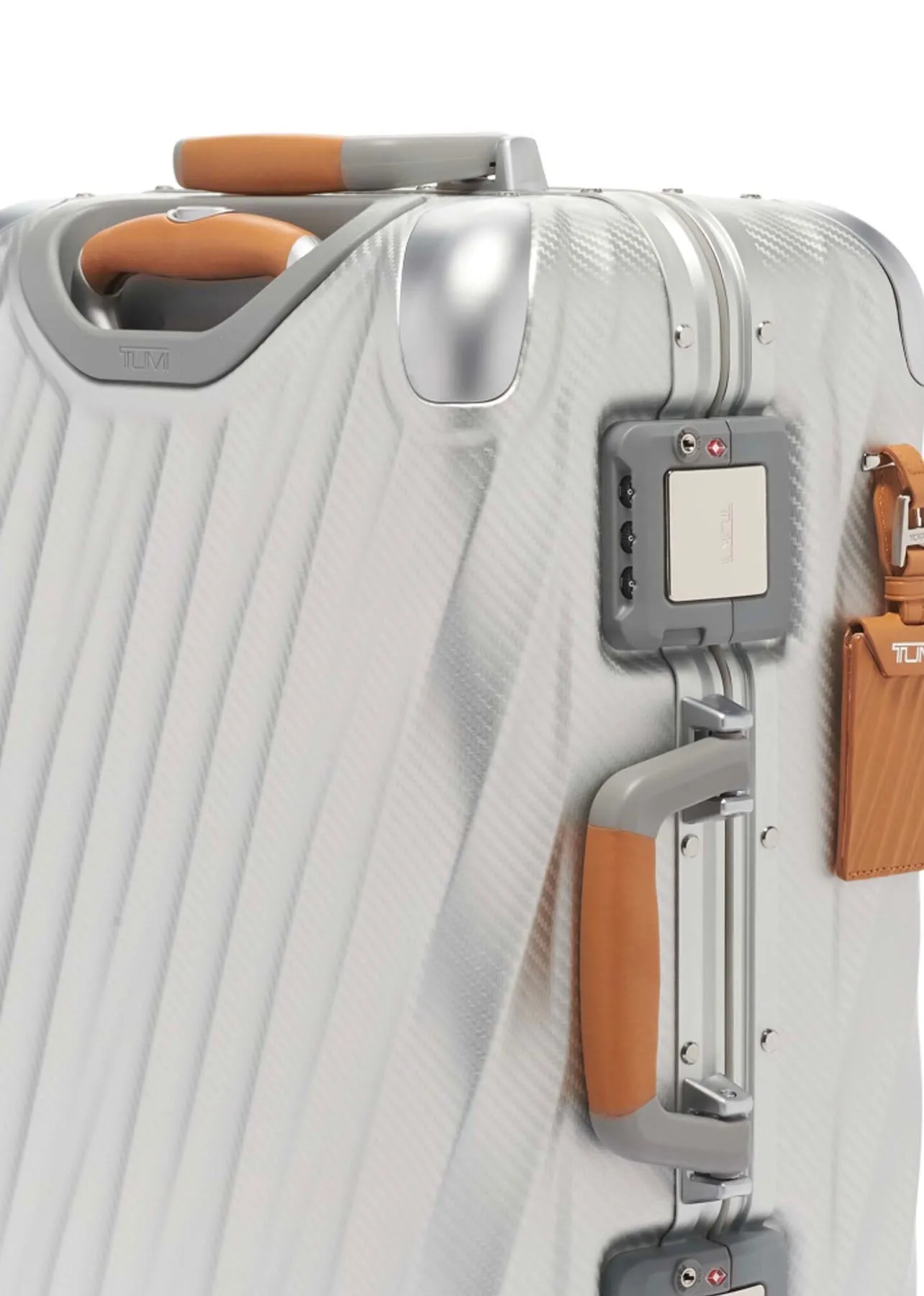 19 Degree Aluminium International Carry-On - Texture Silver