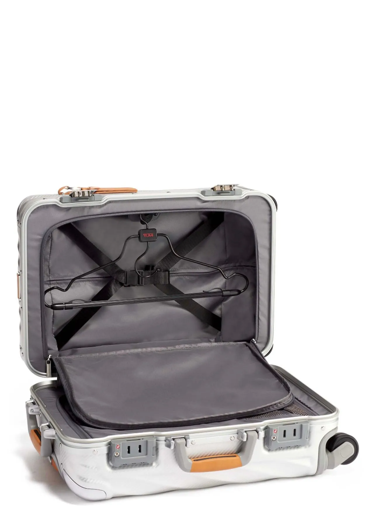 19 Degree Aluminium International Carry-On - Texture Silver