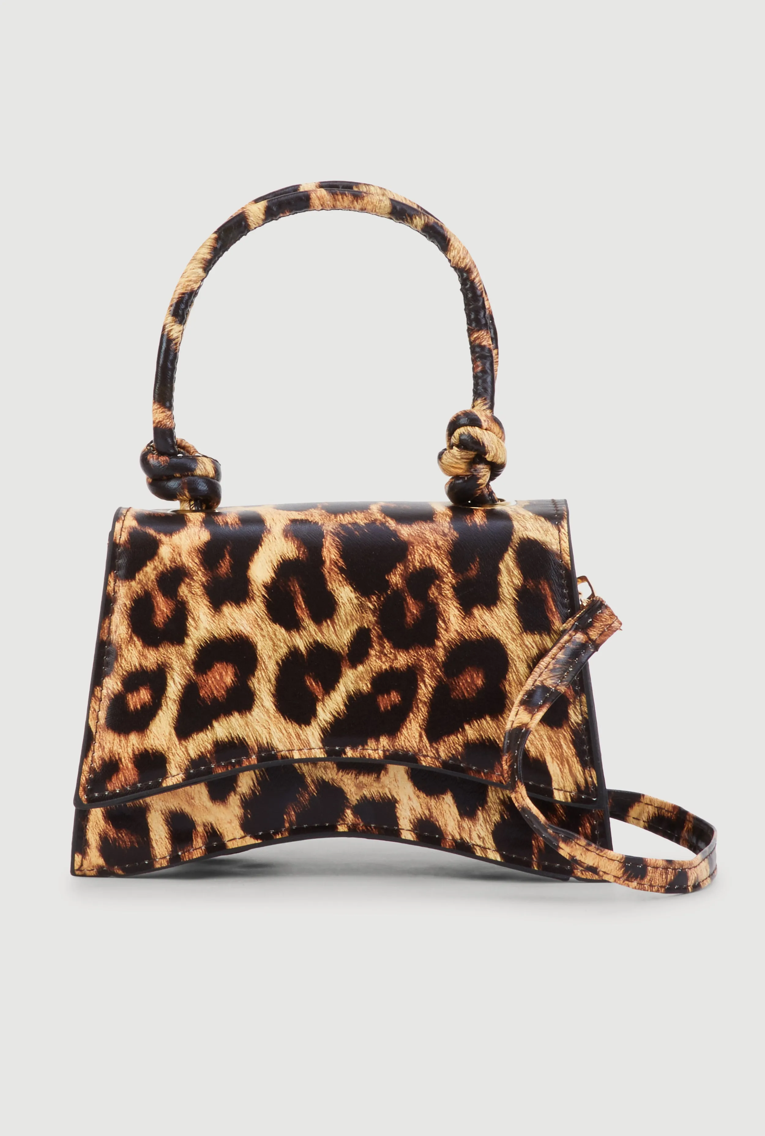 Animal Print Convertible Handbag