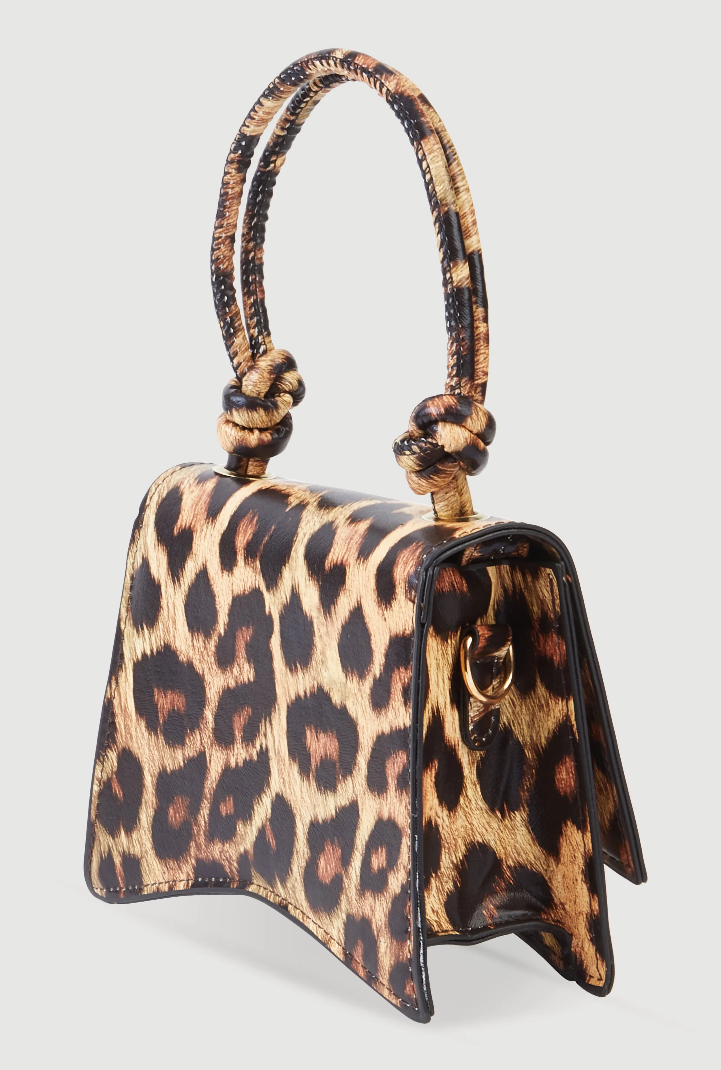 Animal Print Convertible Handbag
