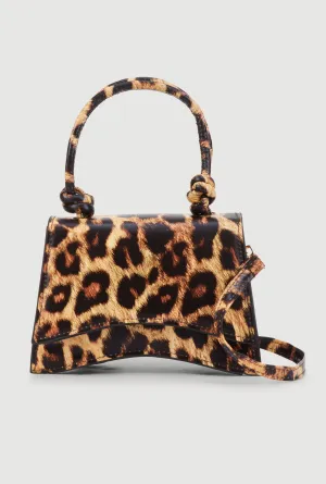 Animal Print Convertible Handbag