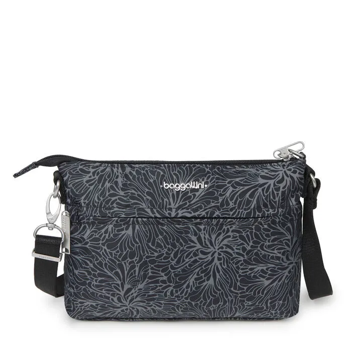 Baggallini Securtex® Anti-Theft Memento RFID Crossbody Bag