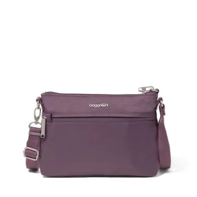 Baggallini Securtex® Anti-Theft Memento RFID Crossbody Bag