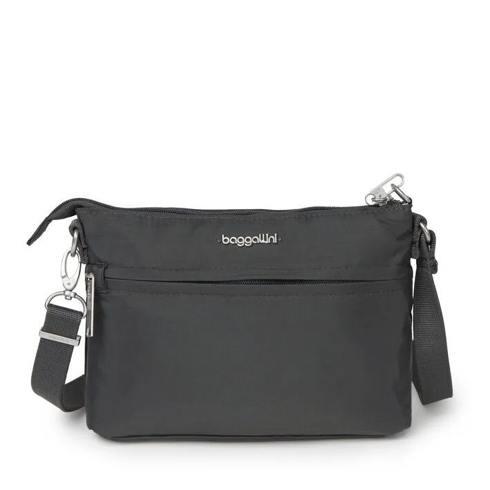 Baggallini Securtex® Anti-Theft Memento RFID Crossbody Bag