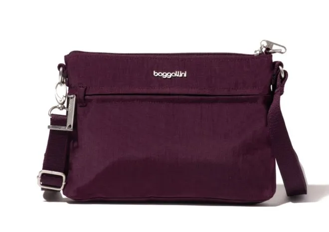 Baggallini Securtex® Anti-Theft Memento RFID Crossbody Bag