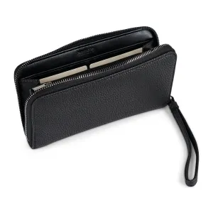 Bentley Amour Classic Zip-Around Wallet with Wrist Strap