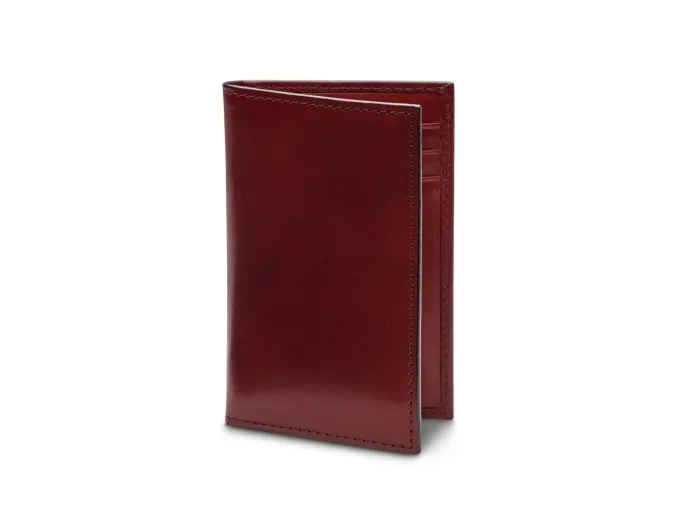 Bosca Leather 8 POCKET Credit Card Case Wallet