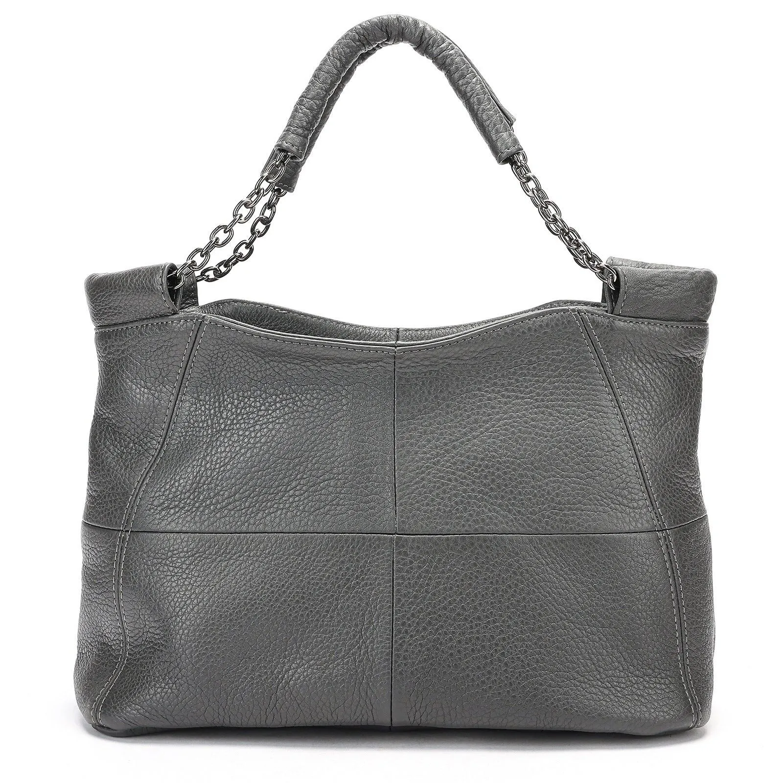 Chic Small Cowhide Leather Shoulder Bag | Stylish Everyday Crossbody Purse