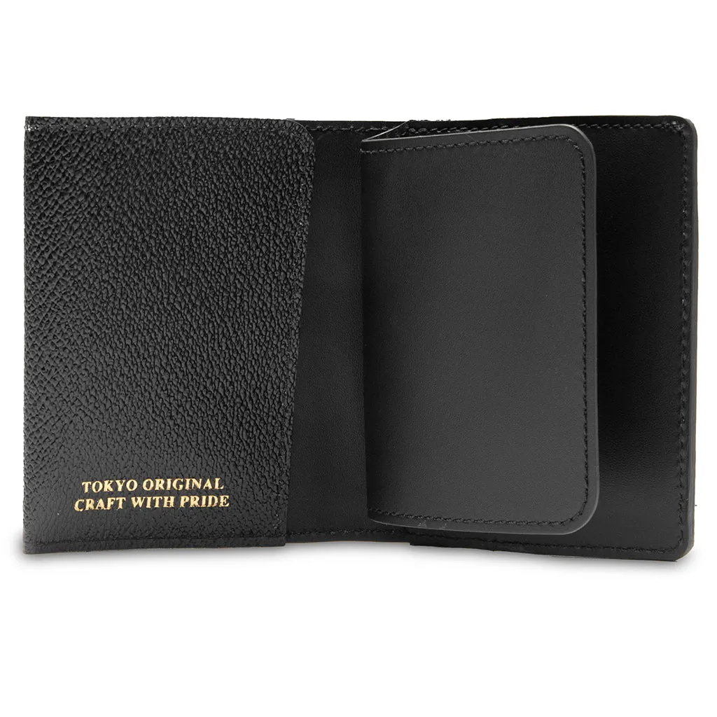Coated Wallet - Black