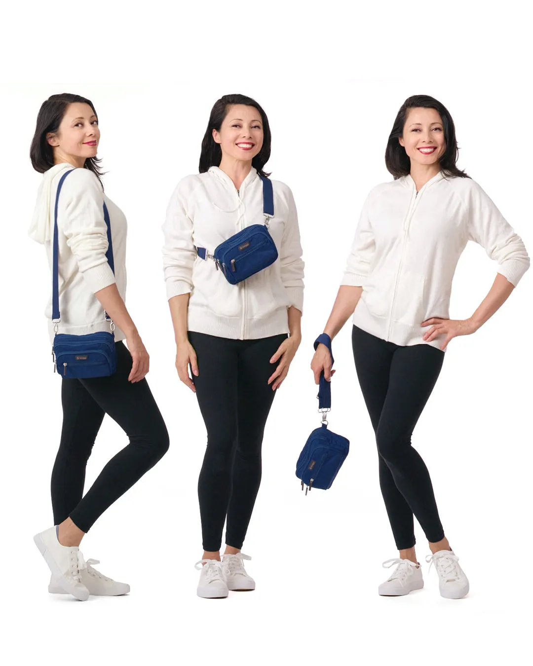 Convertible Pouch   ZipSafe Travel Organizer
