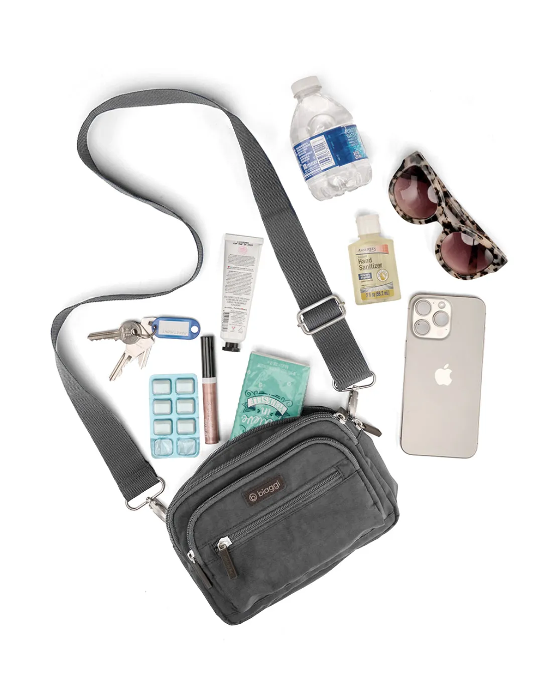 Convertible Pouch   ZipSafe Travel Organizer
