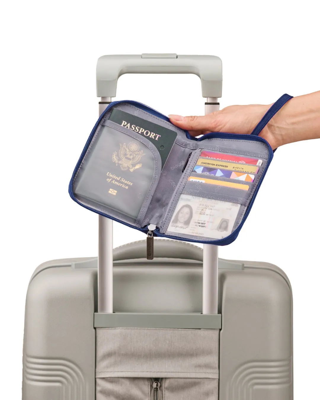 Convertible Pouch   ZipSafe Travel Organizer