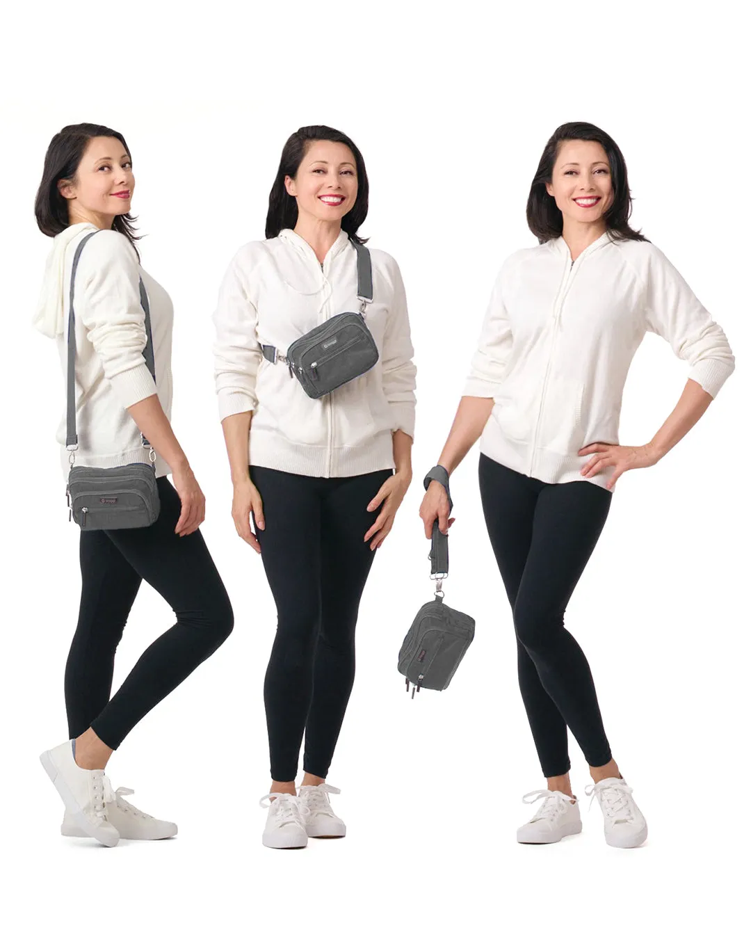 Convertible Pouch   ZipSafe Travel Organizer