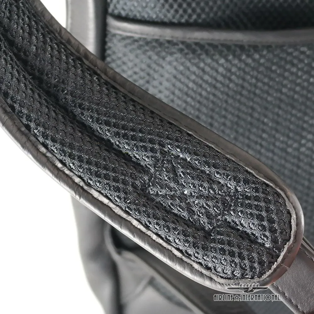 DayTrekr Leather Multi-Pocket Slim Backpack