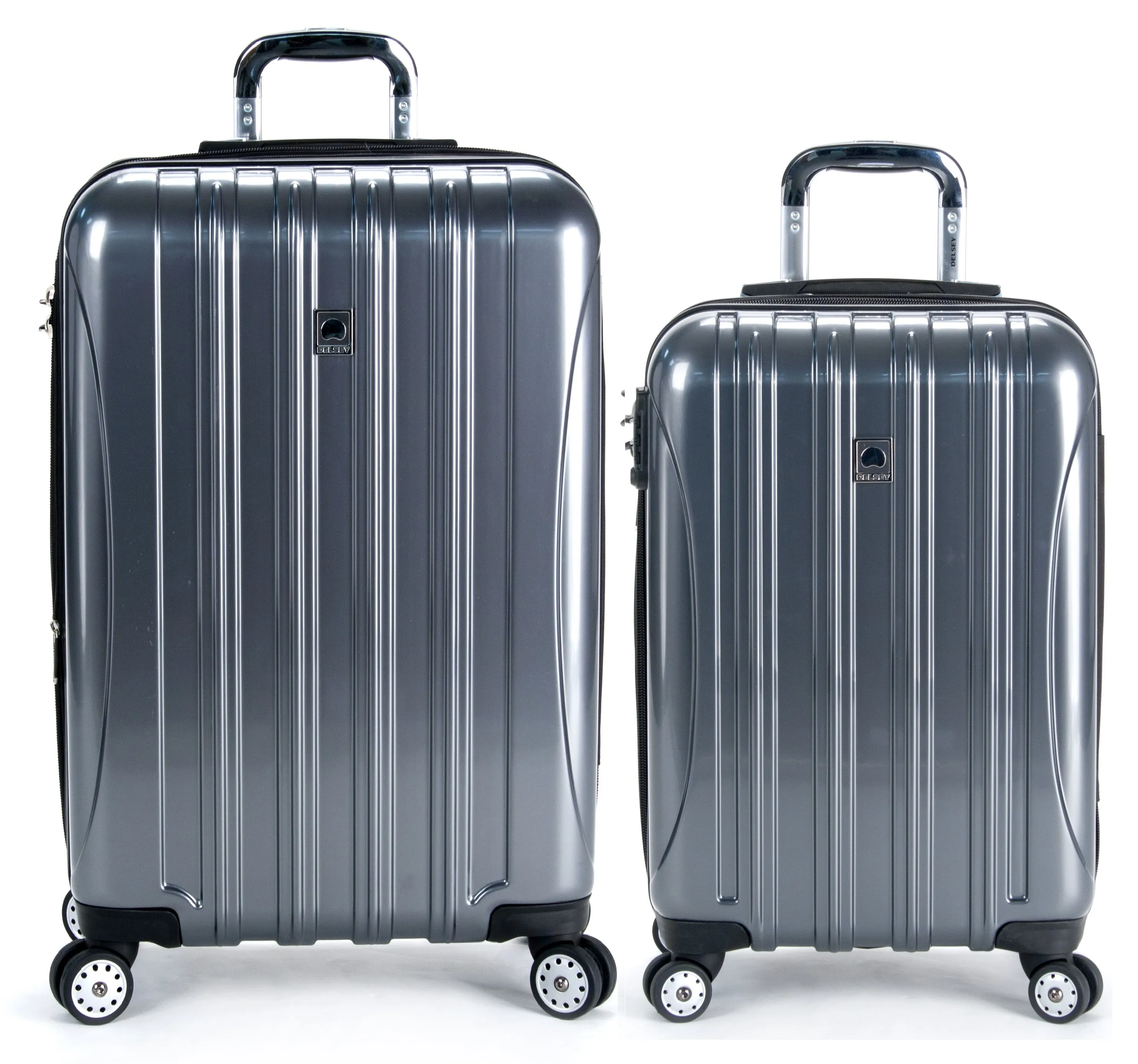 DELSEY Paris Helium Aero 2 Piece Set (21"/25") 4-Wheel Luggage Sets