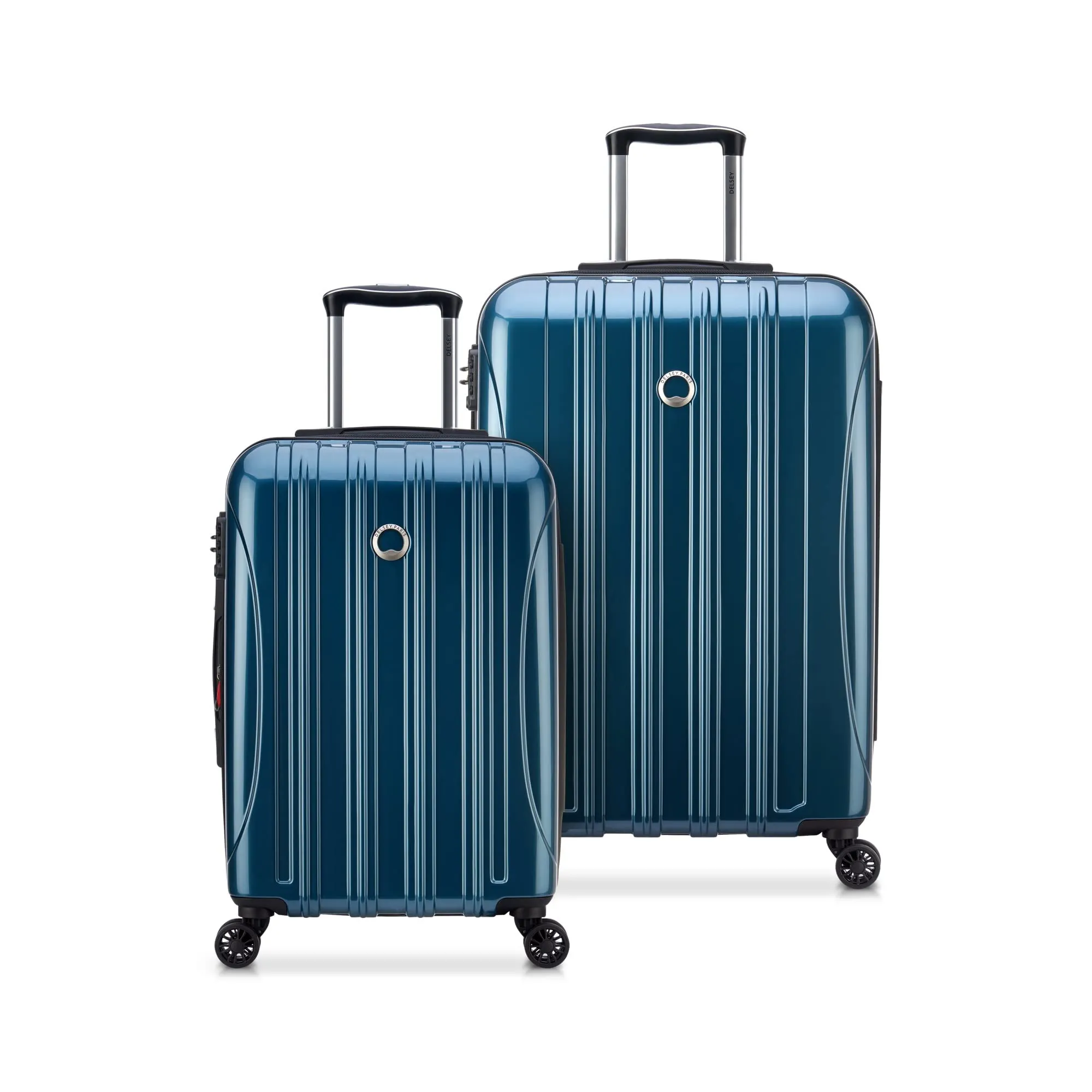 DELSEY Paris Helium Aero 2 Piece Set (21"/25") 4-Wheel Luggage Sets