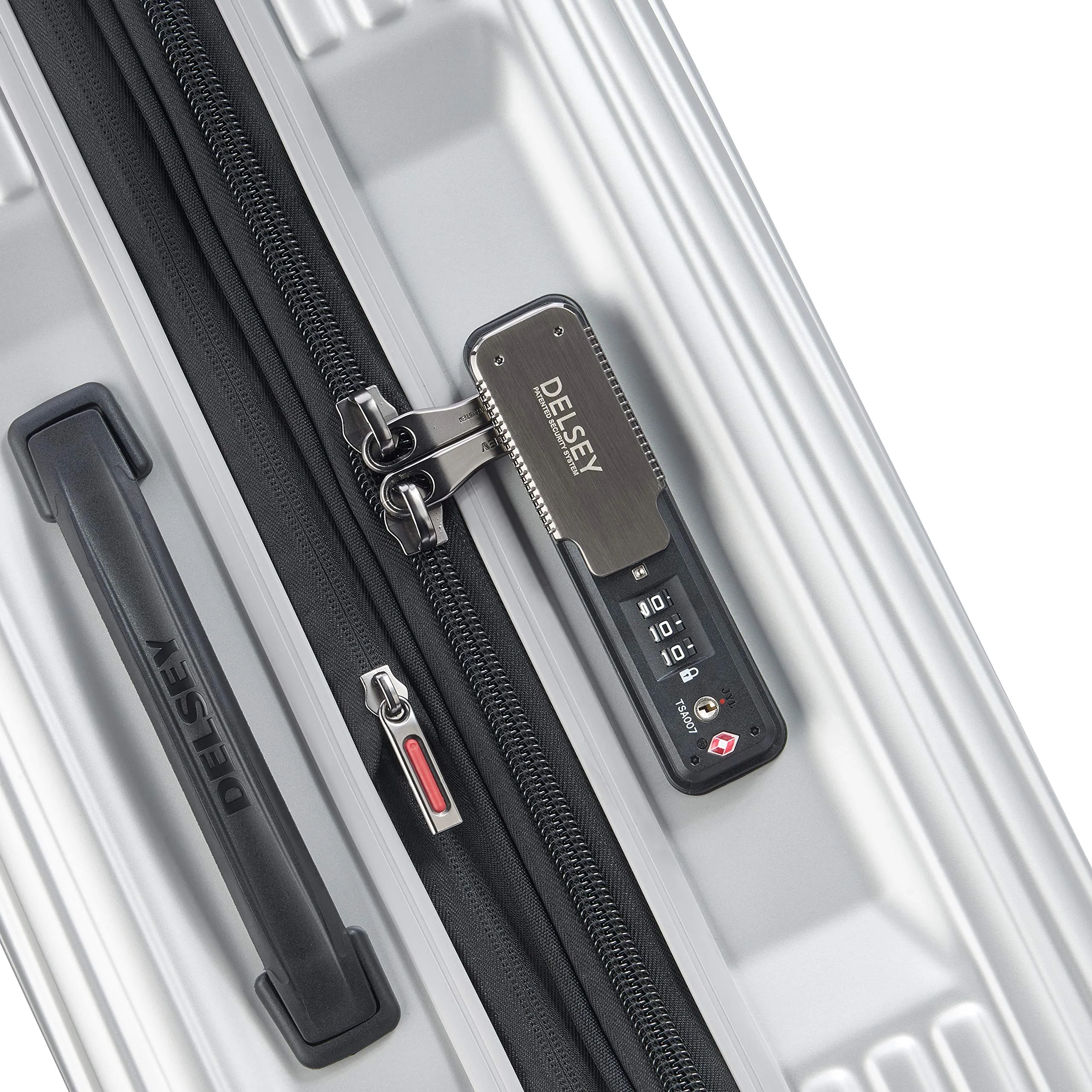 DELSEY Paris Securitime Medium Expandable Luggage with Spinner Wheels