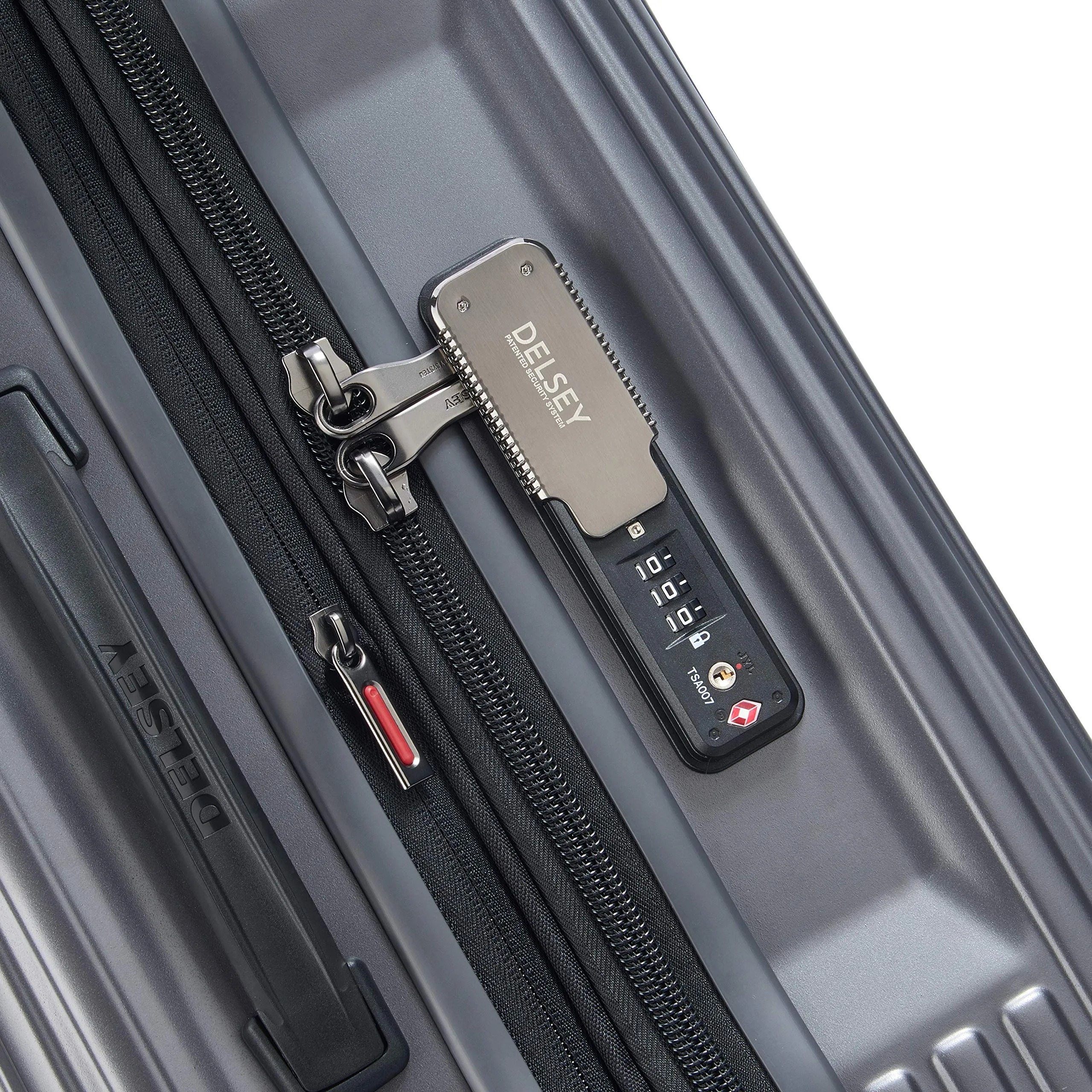 DELSEY Paris Securitime Medium Expandable Luggage with Spinner Wheels