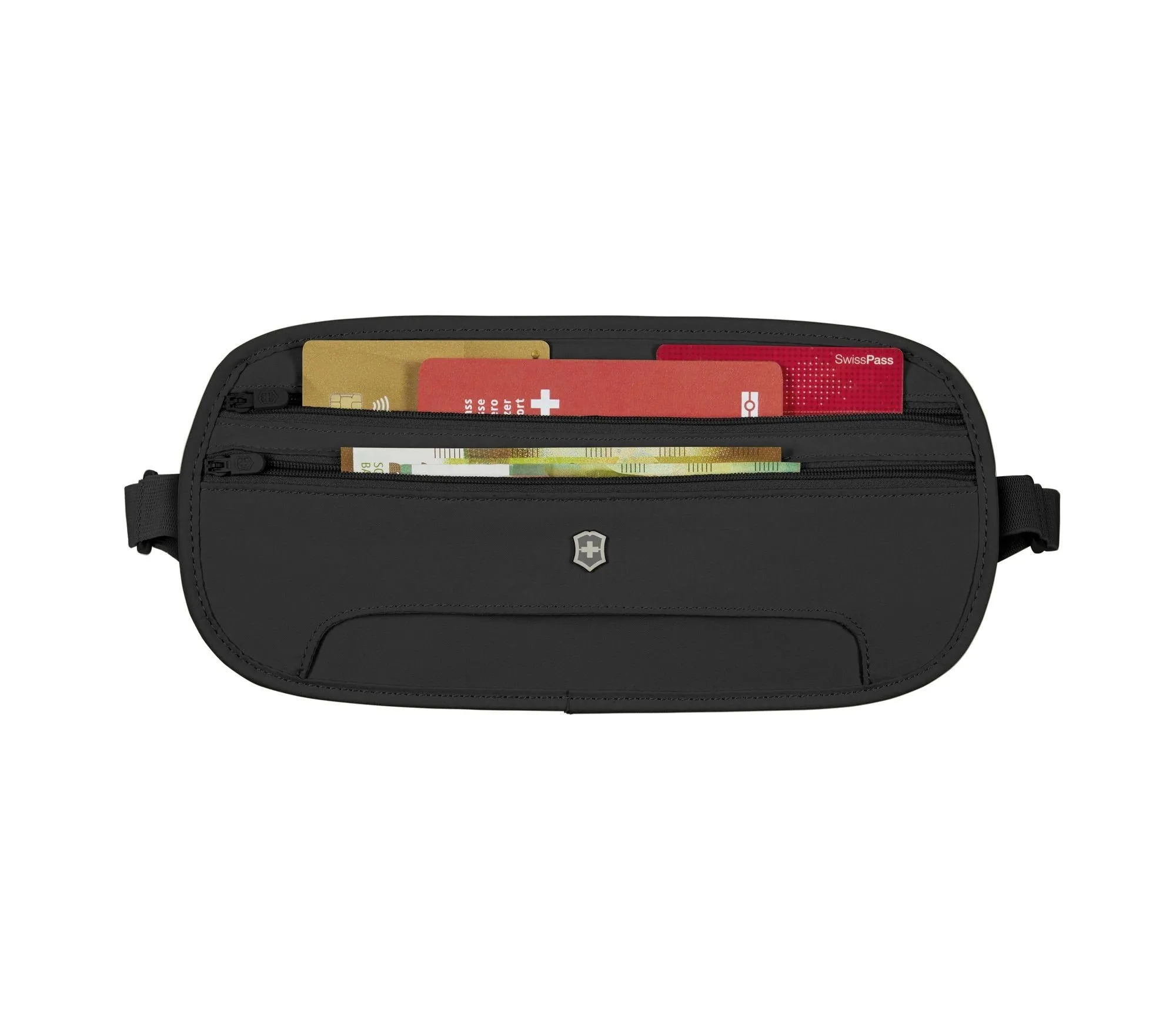 Deluxe Security Belt with RFID Protection - Black