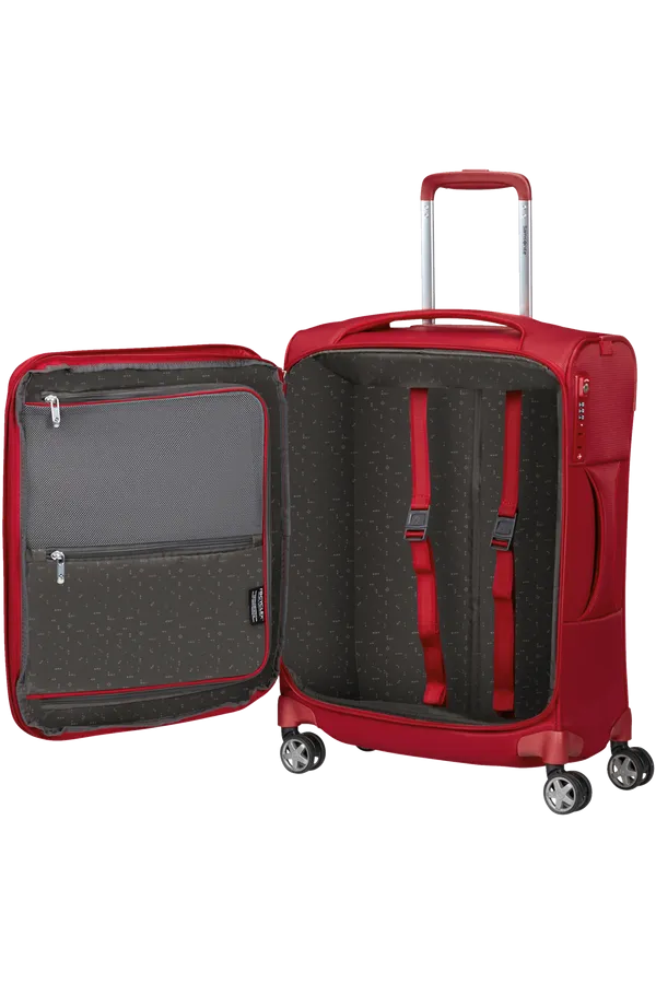 D'LITE 55cm Spinner Expandable (4 wheels) - Chili Red