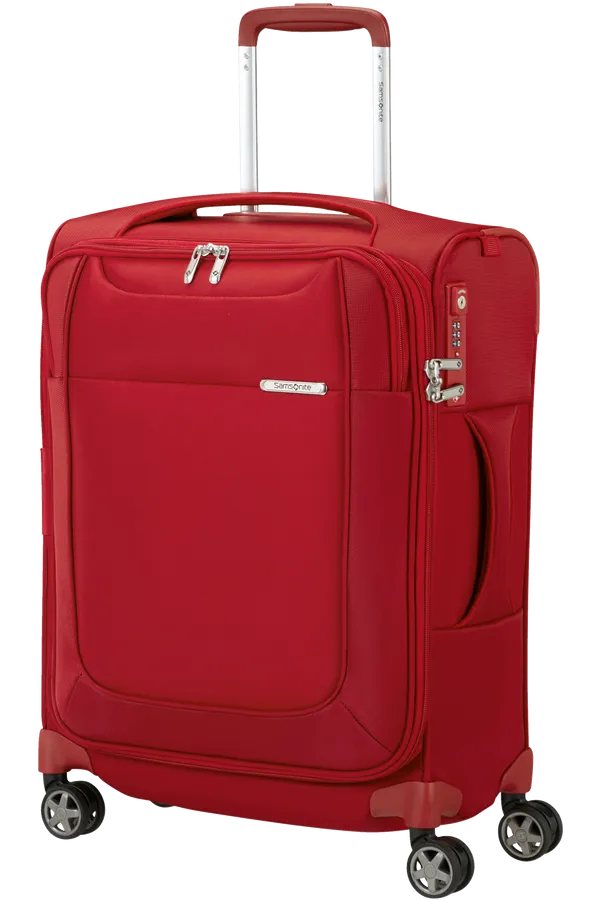 D'LITE 55cm Spinner Expandable (4 wheels) - Chili Red