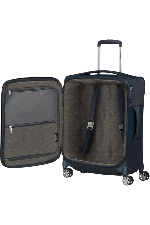 D'LITE 55cm Spinner Expandable (4 wheels) - Midnight Blue