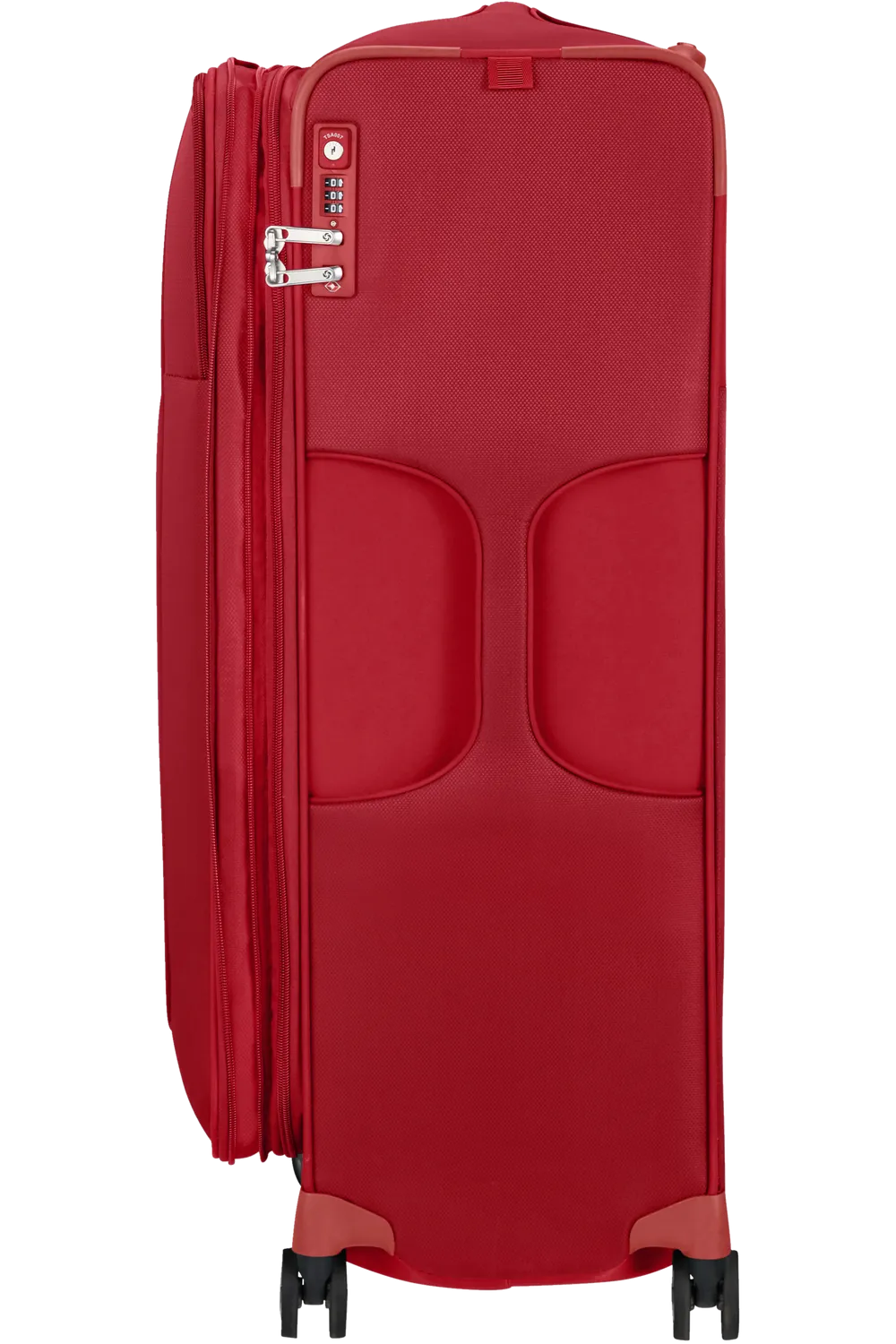 D'LITE 78cm Spinner Expandable (4 wheels) - Chili Red