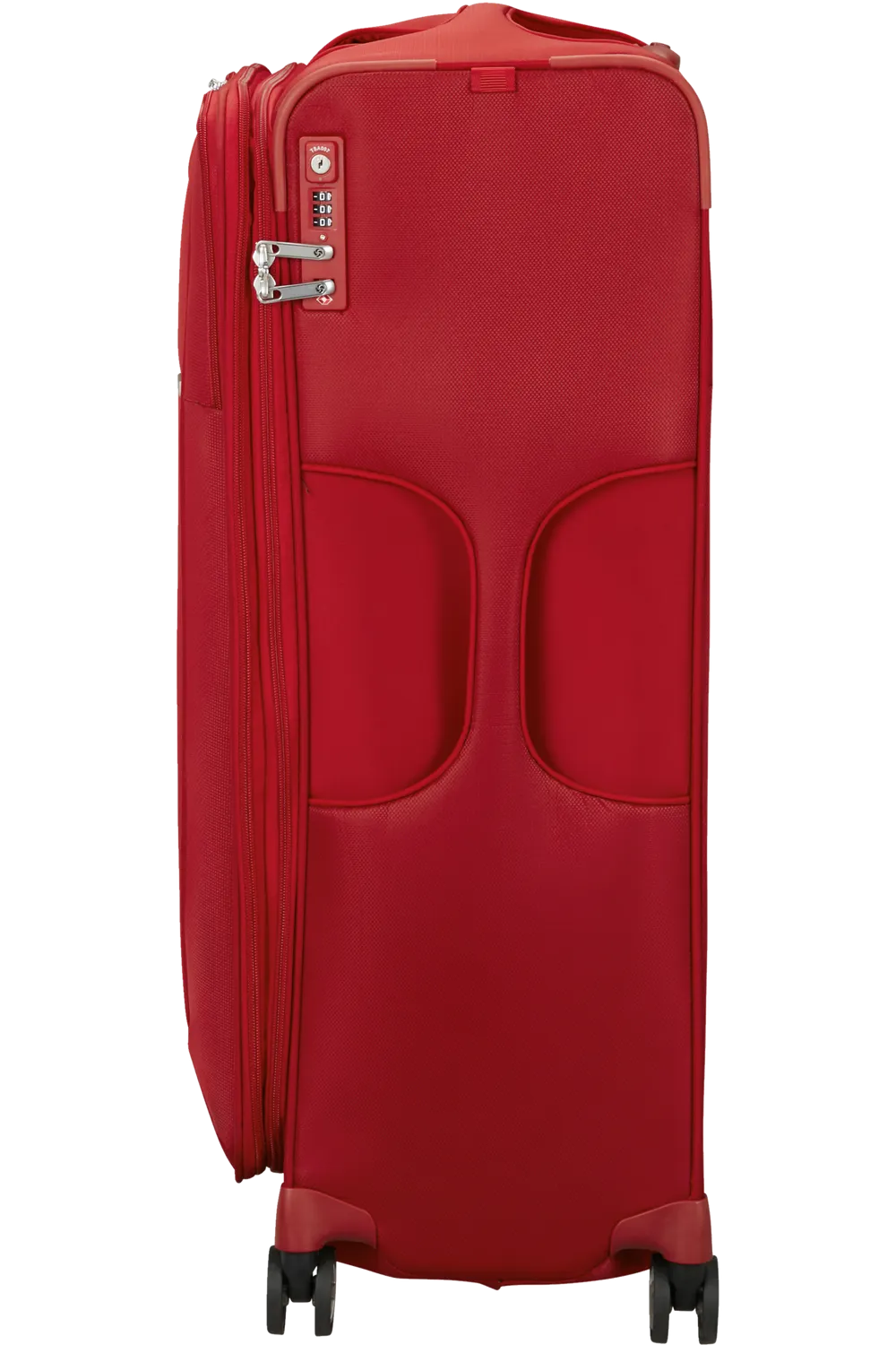 D'LITE 78cm Spinner Expandable (4 wheels) - Chili Red