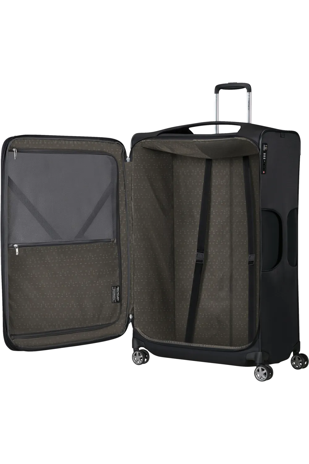 D'LITE 83cm Spinner (4 wheels) - Black