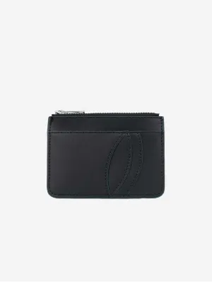 Egalite Vegan Apple Leather Card Holder | Black