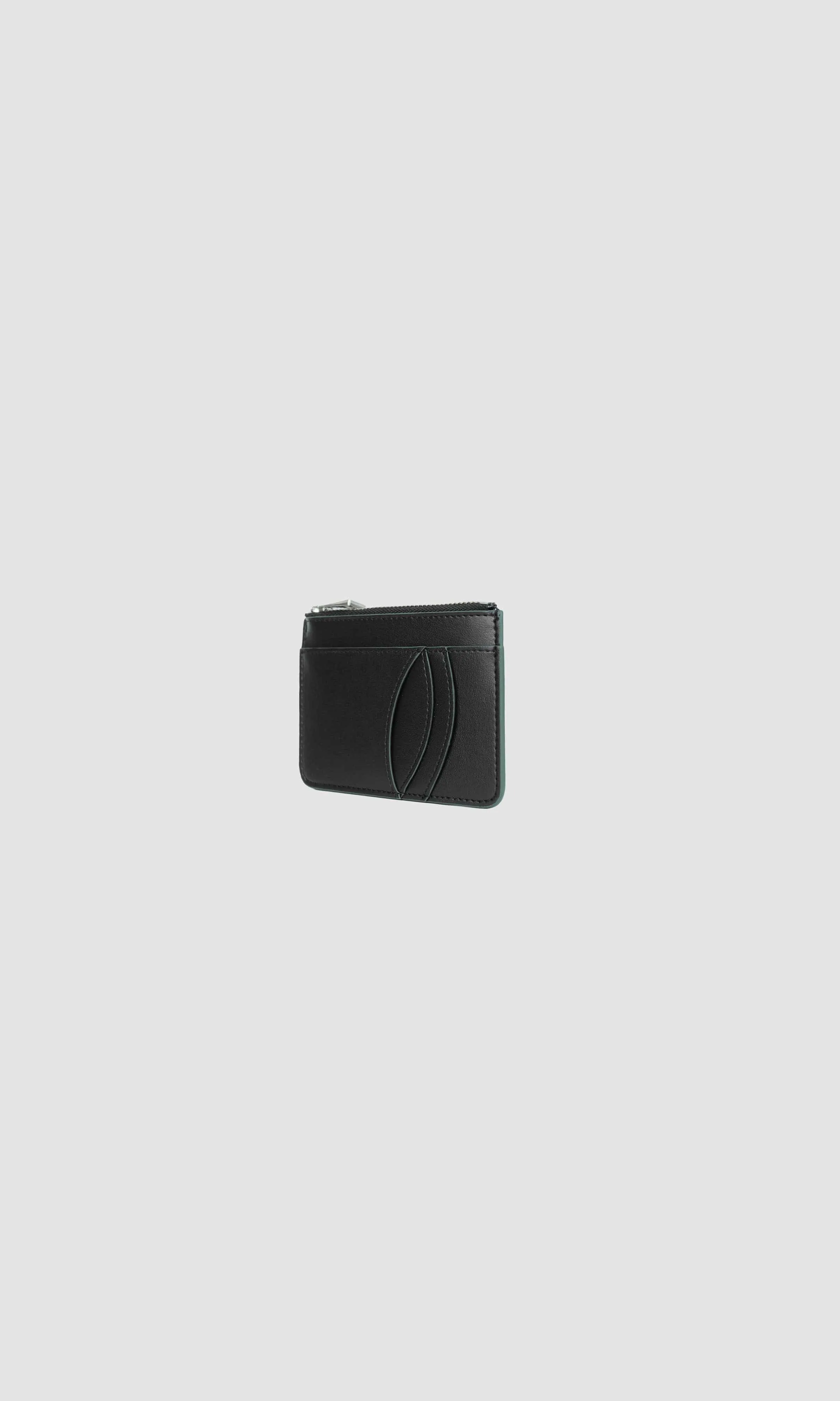 Egalite Vegan Apple Leather Card Holder | Black