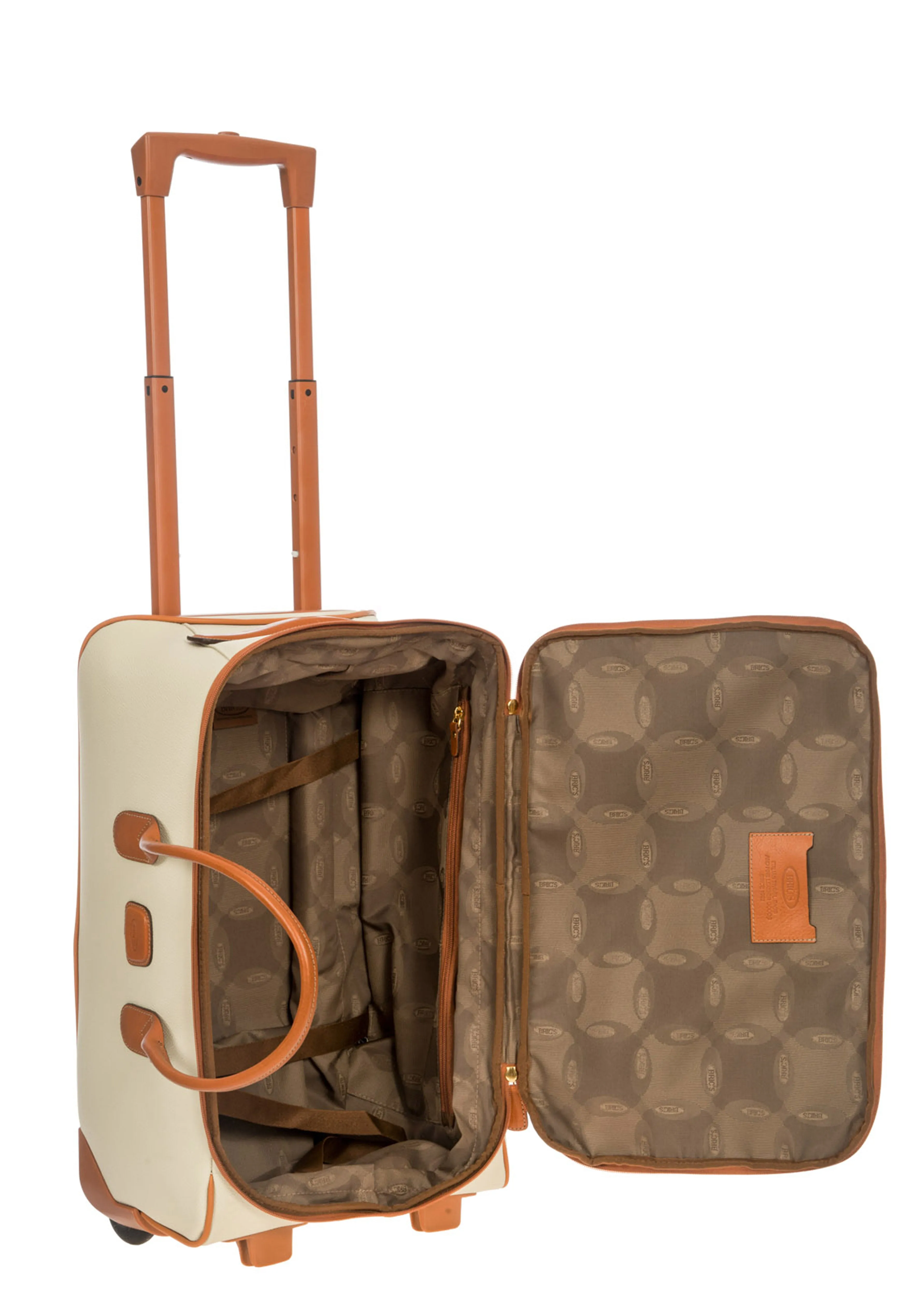 Firenze Cabin Wheeled Holdall - Cream