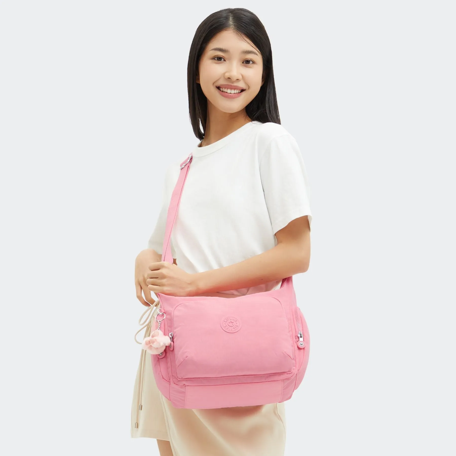 GABB Large Crossbody Bag with Adjustable Straps - Enjoyable Blush (pink)