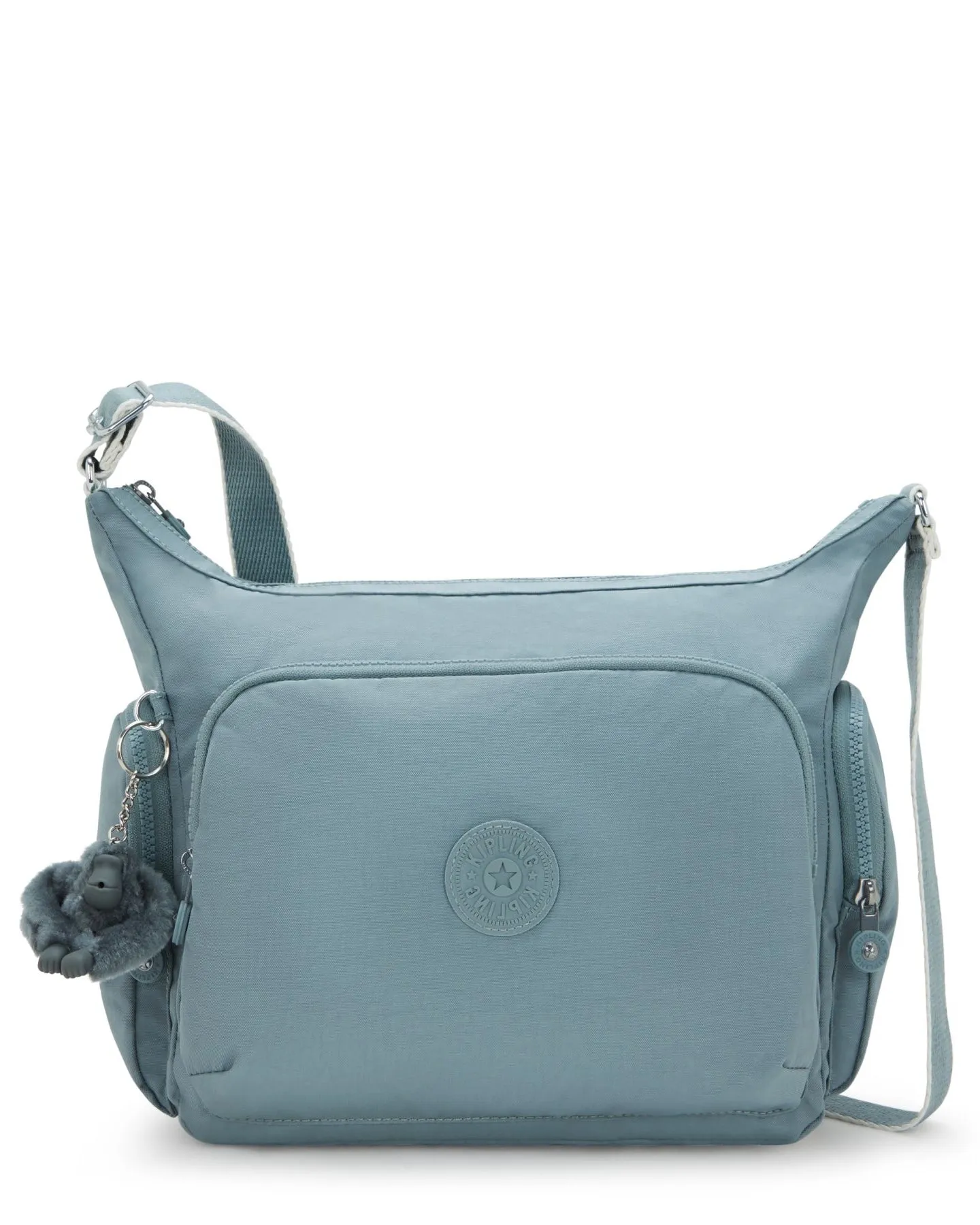 GABB Large Crossbody Bag with Adjustable Straps - Relaxed Grey (blue)