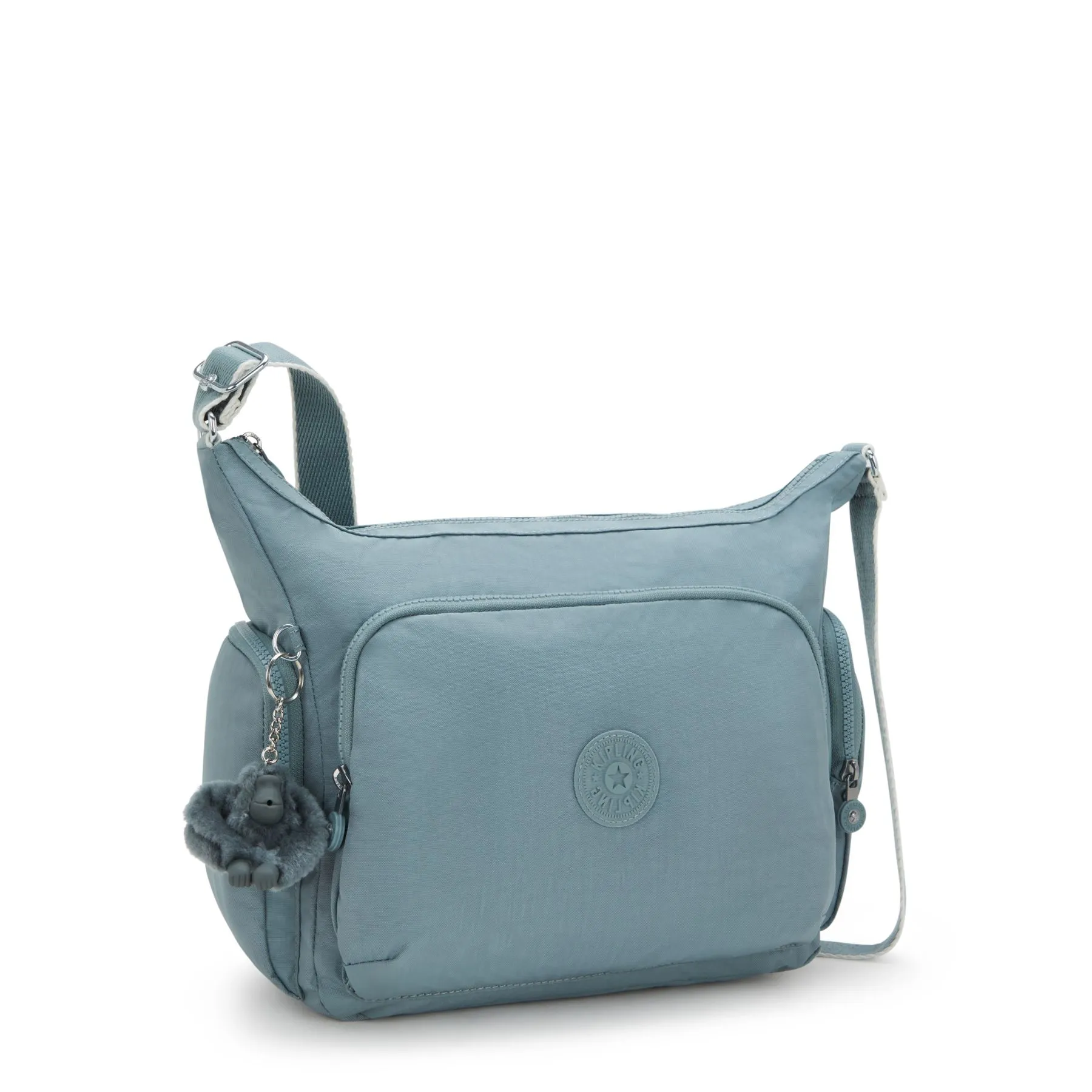 GABB Large Crossbody Bag with Adjustable Straps - Relaxed Grey (blue)