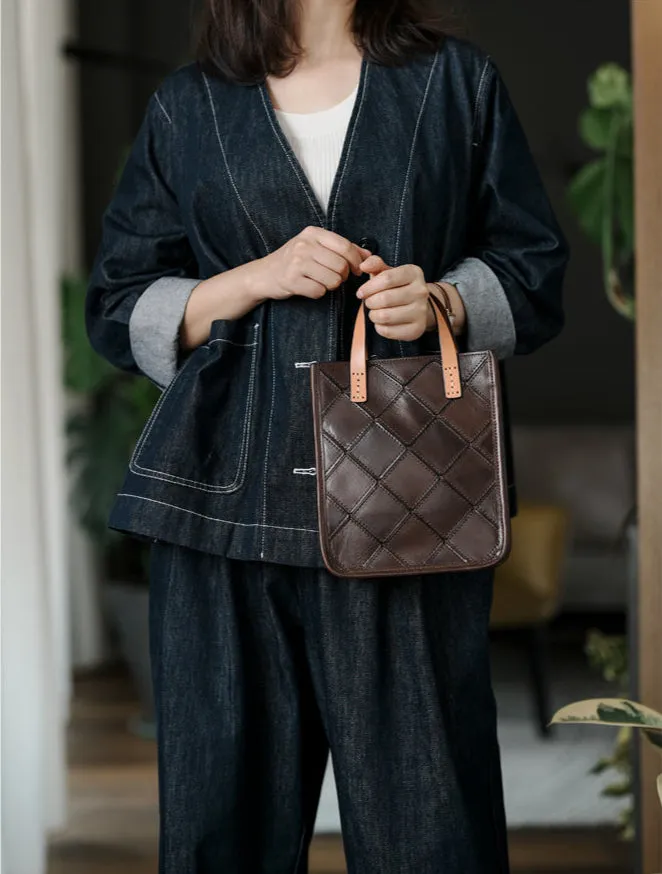 Handcrafted Italy Cowhide Leather Handbag, Leather Shoulder Bag, Leather Crossbody Bag, Christmas Gift
