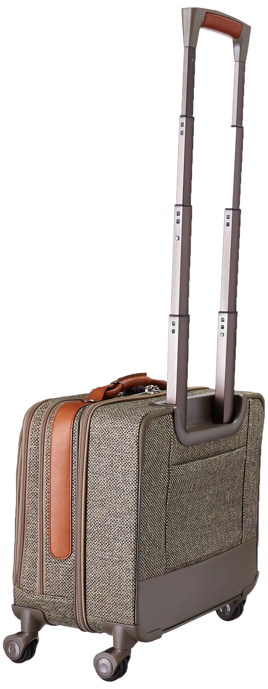 Hartmann Tweed Collection Mobile Office Spinner Natural Tweed One Size