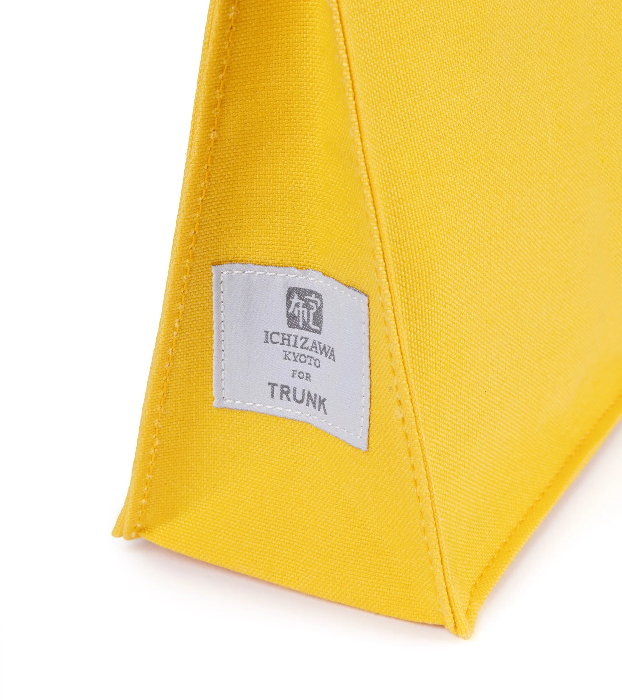 Ichizawa Hanpu for Trunk Medium Pouch: Yellow