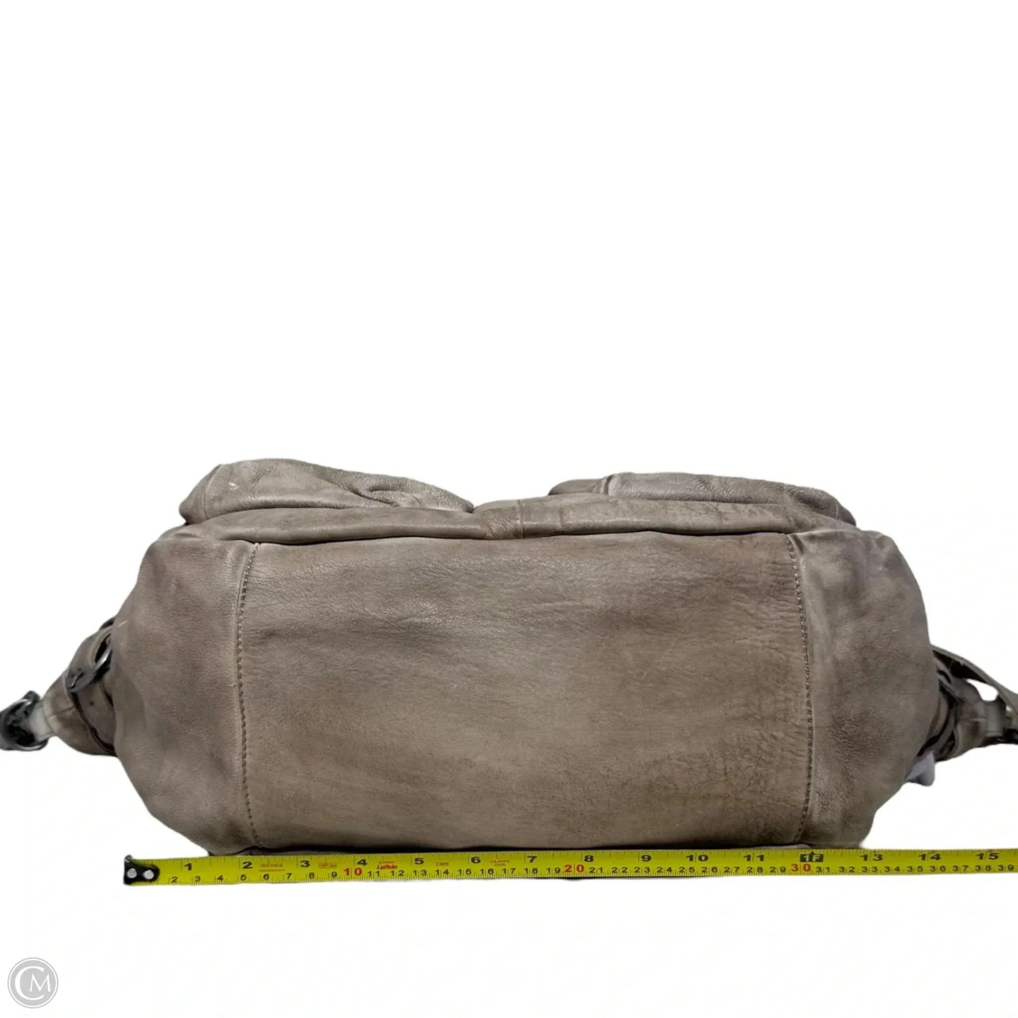 Jealous Leather Tote By We The Free In Mushroom, Size: Large