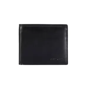 Jekyll & Hide Medium Bifold Wallet With Coin - Black