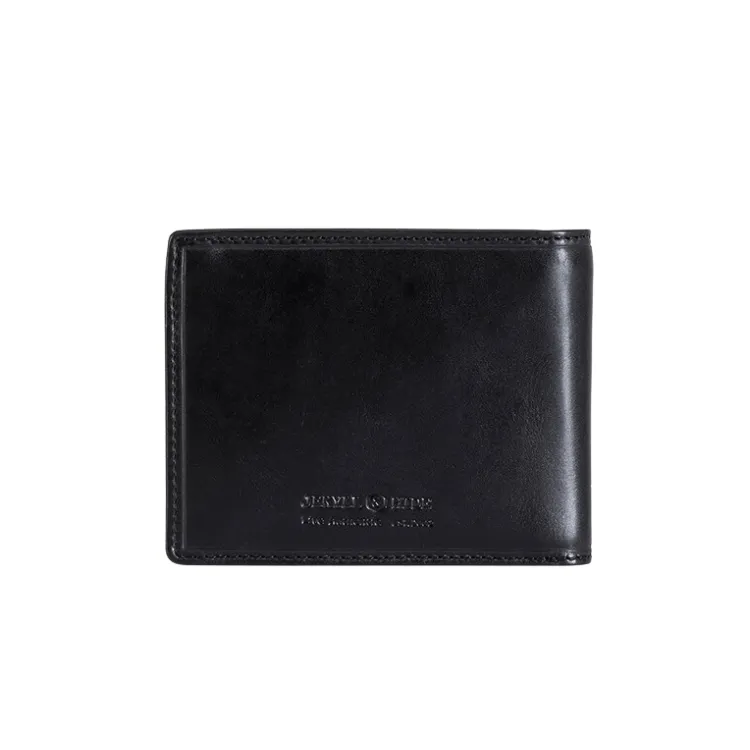 Jekyll & Hide Medium Bifold Wallet With Coin - Black