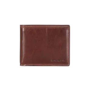 Jekyll & Hide Medium Bifold Wallet With Coin - Mocha
