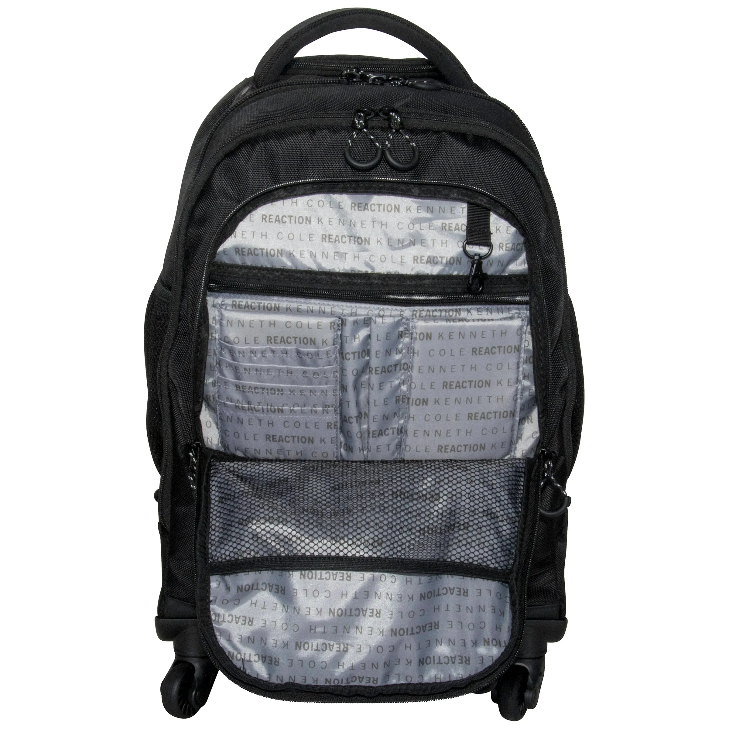 Kenneth Cole Reaction 17" Polyester Dual Compartment 4-Wheel Laptop Backpack