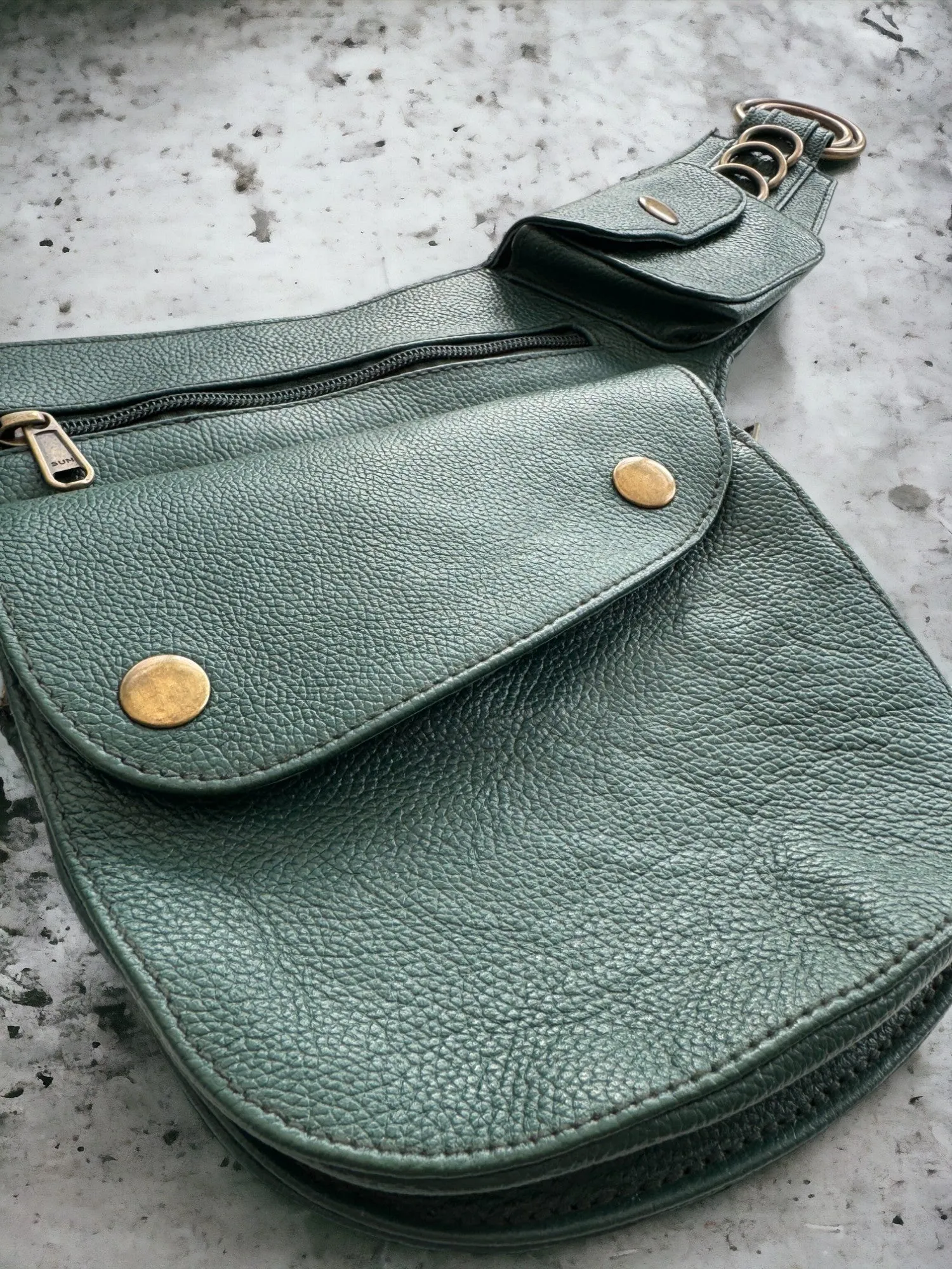 Leather Hip Bag | Shamrock