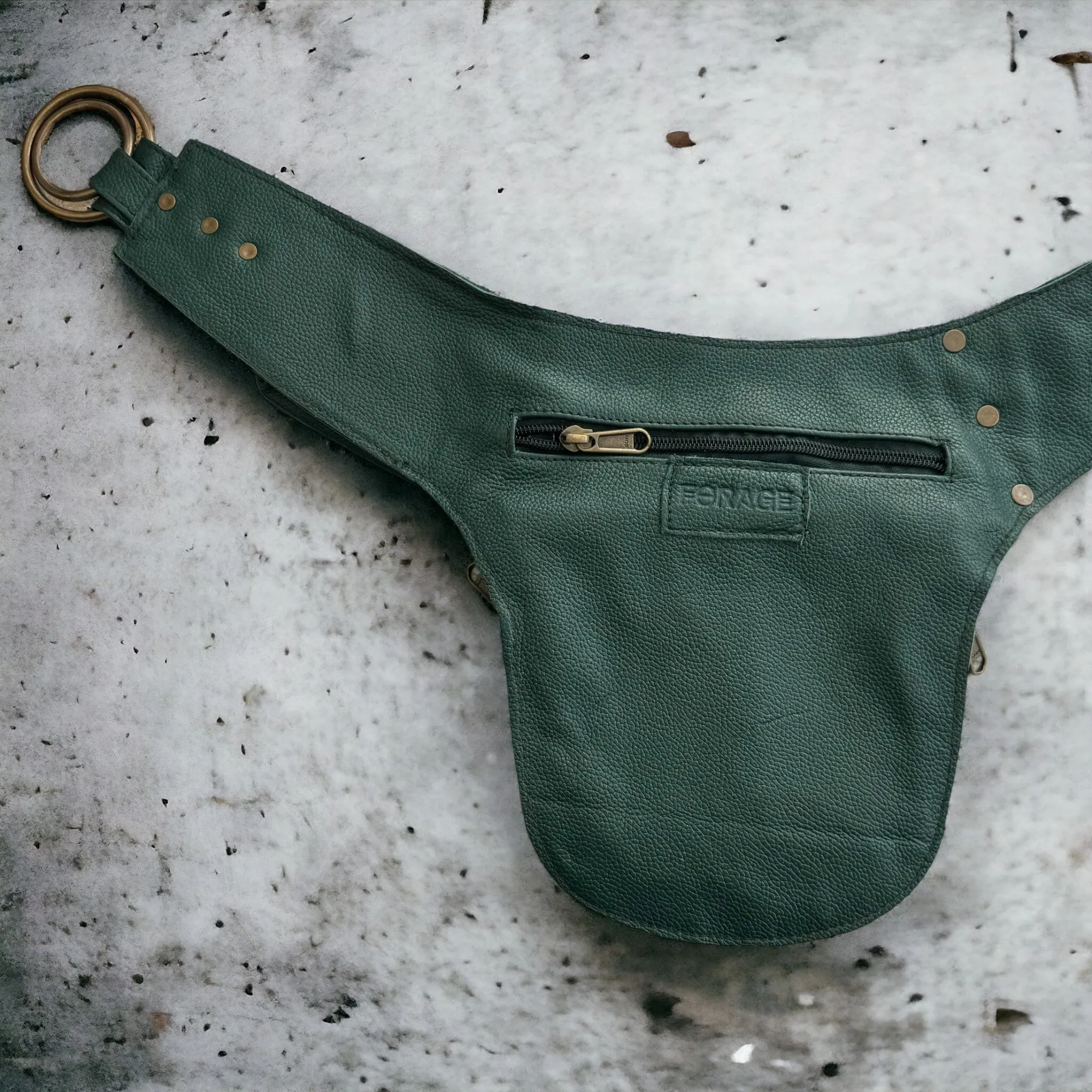 Leather Hip Bag | Shamrock