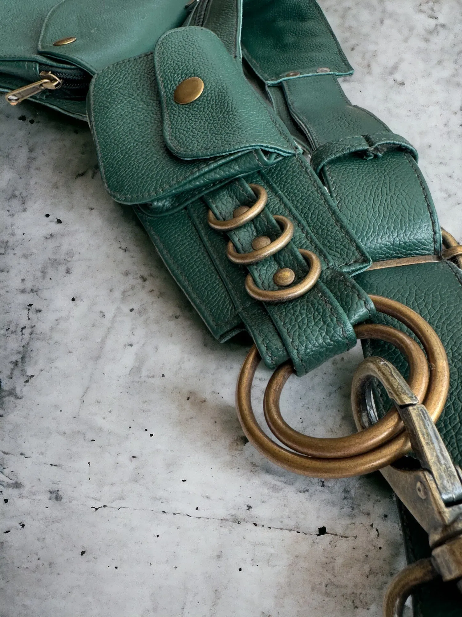 Leather Hip Bag | Shamrock