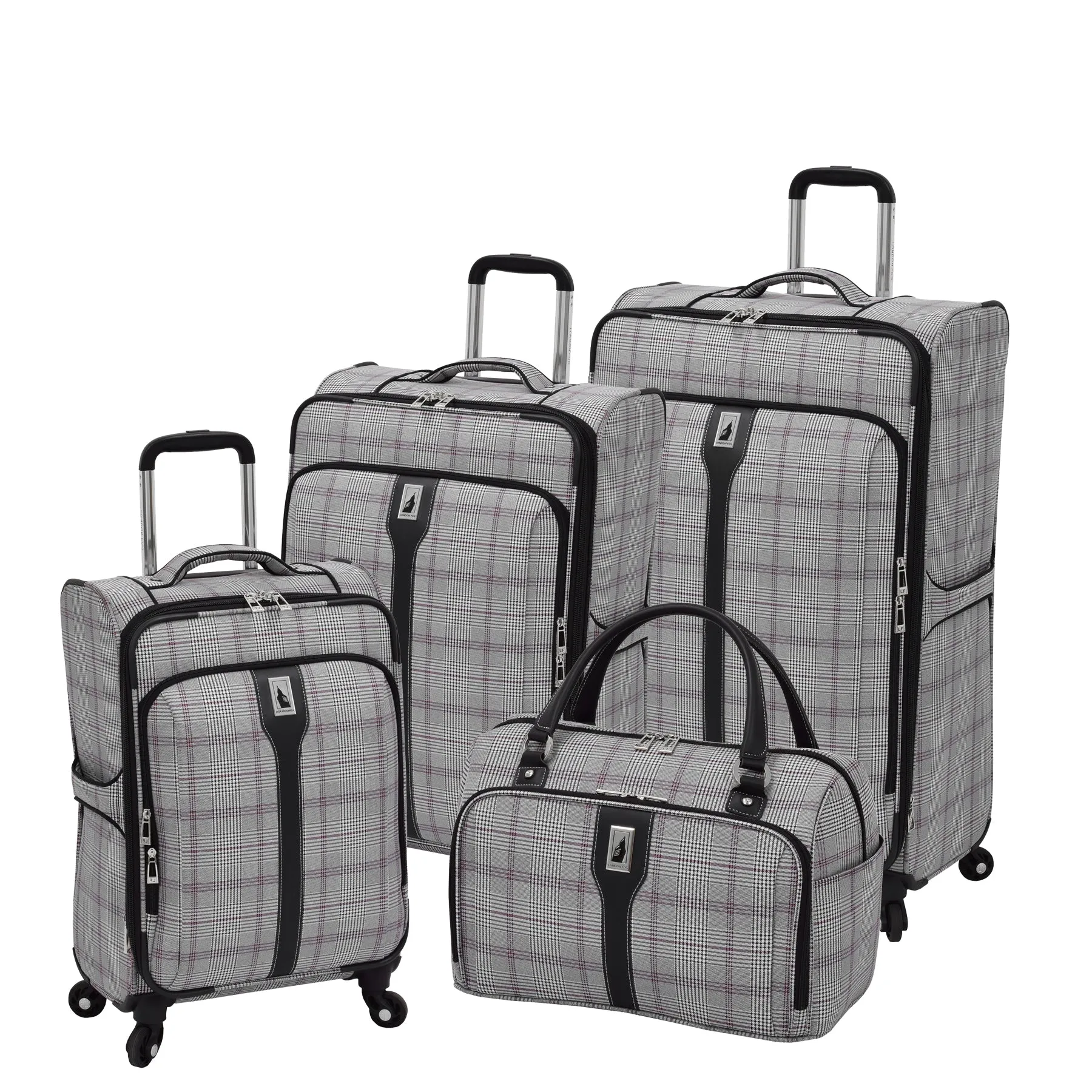 London Fog Knightsbridge 4 Piece Set 4-Wheel Luggage Sets