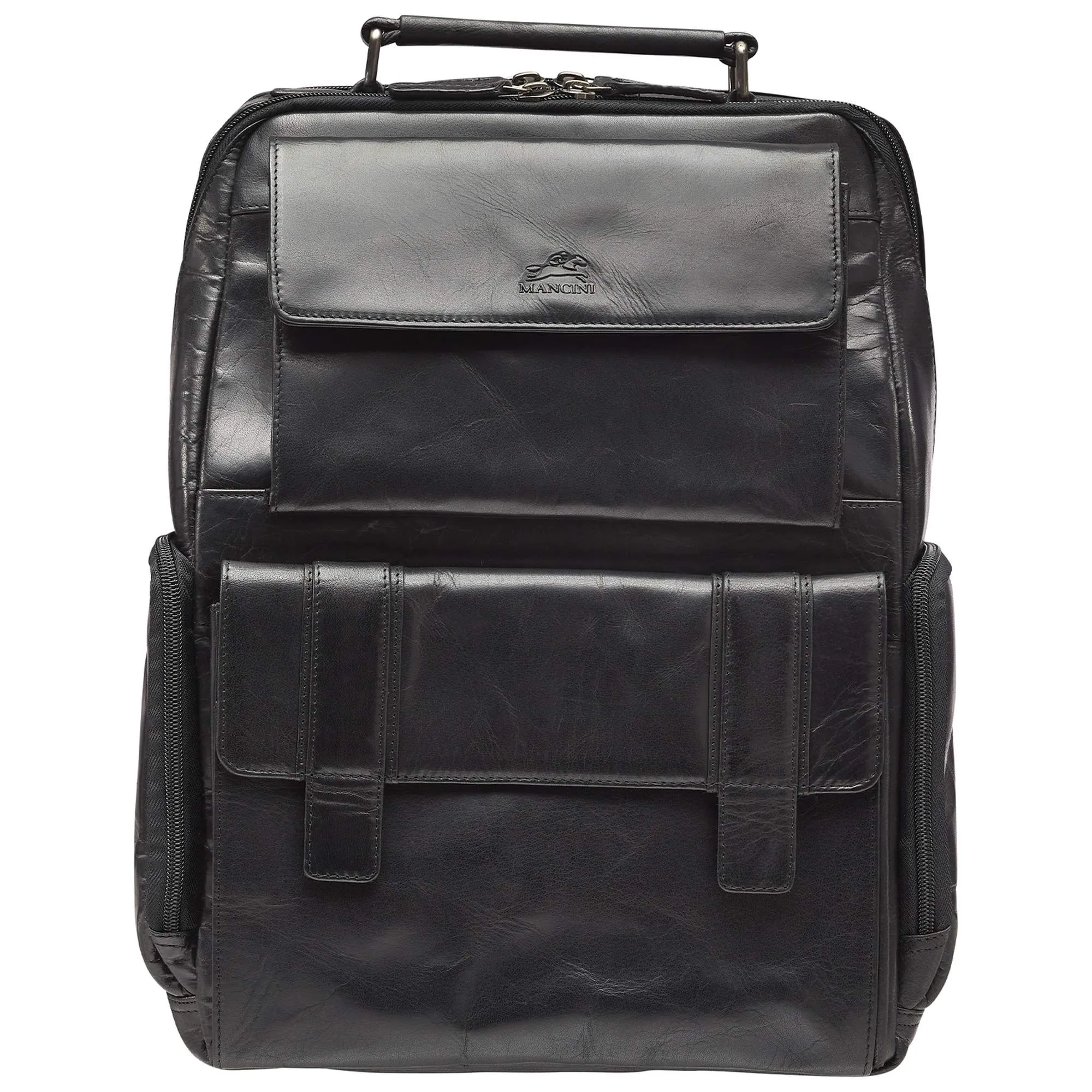 Mancini Backpack with RFID Secure Pocket for 15.6” Laptop