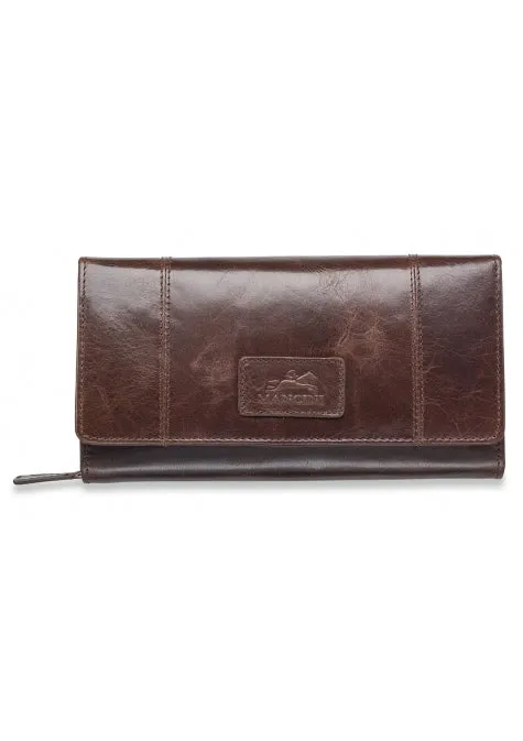 Mancini Casablanca Ladies' RFID Secure Medium Clutch Wallet