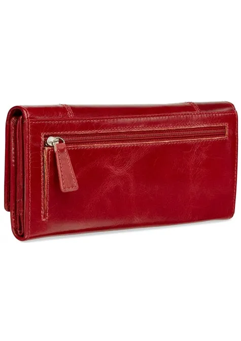 Mancini Casablanca Ladies' RFID Secure Trifold Wallet